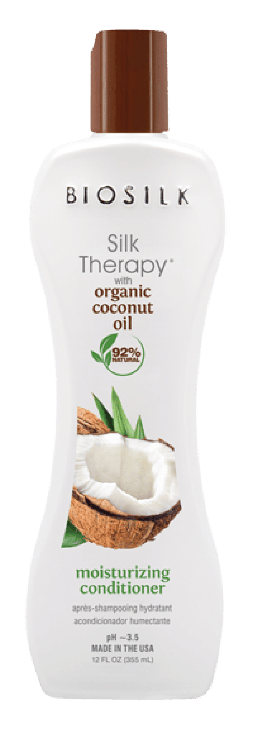BioSilk Silk Therapy & Organic Coconut Oil - MOISTURIZING CONDITIONER