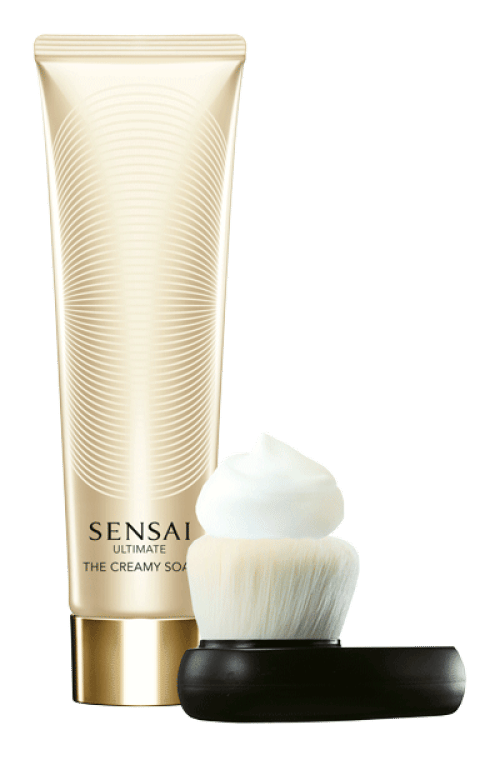 Sensai Ultimate THE CREAMY SOAP + reinigingsborstel