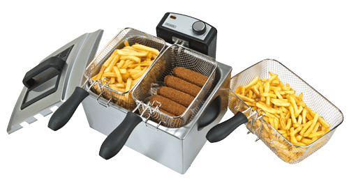 Bourgini - Triple Deep Fryer