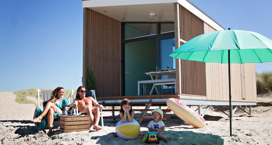 Kijkduinstrandhuisjes geven de ultieme strandbeleving