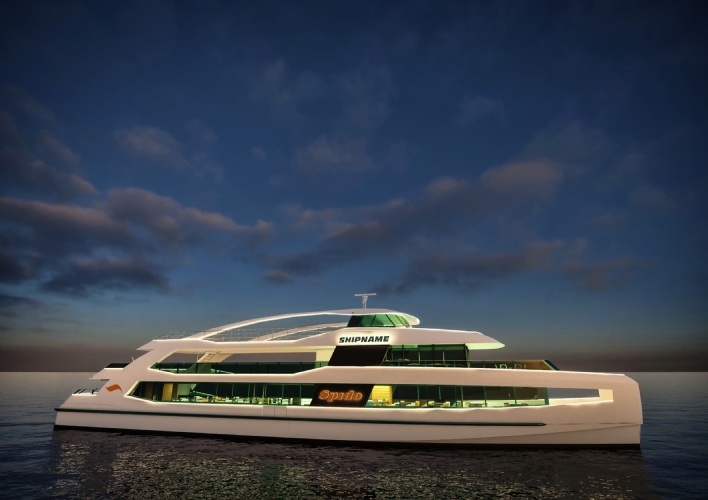 Spido viert honderdste verjaardag met doop van nieuw, luxe schip